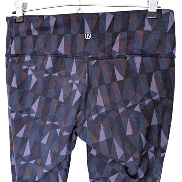 Lululemon Wunder Under Pant Full-On Luon Stained Glass Love Nightfall Women's 6 - Picture 6 of 9